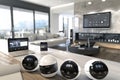 CCTV security and networked surveillance integrate remote access, alarms, and video technology in camera production control.