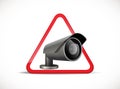 CCTV symbol - security camera