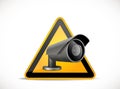 CCTV symbol - security camera