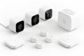 CCTV systems enhance enclosure security with optical devices, providing wireless multipoint connections for property management un