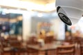 CCTV tool in coffee cafe Equipment for security systems