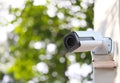 CCTV tool on green boken background