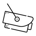 CCTV vector icon Royalty Free Stock Photo