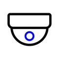 Cctv Vector Icon Royalty Free Stock Photo