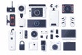 CCTV video monitoring integrates with defense models through advanced surveillance cameras and secure network control systems.