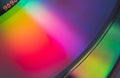 cd abstract rainbow colors photo