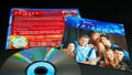 CD and artwork of video CD BEST OF FRIENDS. US sitcom