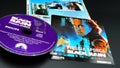 CD and artwork of video of BLACK RAIN. 1989 film directed by Ridley Scott, with Michael Douglas