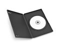 CD Box with disc, Royalty Free Stock Photo