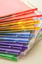 Cd cases Royalty Free Stock Photo