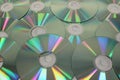 CD compact disk pattern, background Royalty Free Stock Photo