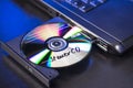 CD with control data Royalty Free Stock Photo