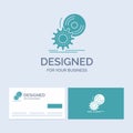 cd, disc, install, software, dvd Business Logo Glyph Icon Symbol for your business. Turquoise Business Cards with Brand logo
