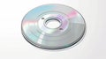 CD Disc with Printed Data Royalty Free Stock Photo