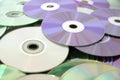 CD and DVD Royalty Free Stock Photo