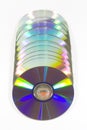 CD & DVD Royalty Free Stock Photo