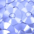 CD DVD Background Royalty Free Stock Photo