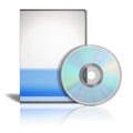 CD or DVD Box Royalty Free Stock Photo