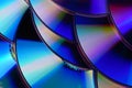 CD / DVD disc texture Royalty Free Stock Photo