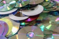 CD- DVD Disks Royalty Free Stock Photo