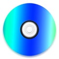 CD DVD isolated Royalty Free Stock Photo