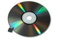 CD or DVD and micro flash card