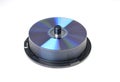 Cd dvd spindle Royalty Free Stock Photo