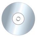 CD isolated on white Royalty Free Stock Photo