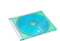 Cd in the jewel case Royalty Free Stock Photo