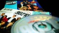 Cd OST fo the American teen drama television series created by Darren Star, BEVERLY HILLS 90210 Royalty Free Stock Photo