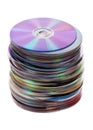 Cd pile Royalty Free Stock Photo