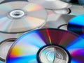 CD-ROM CD optical data carrier in the form of a plastic disk with a hole in the center, the process of writing and reading