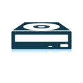 CD-ROM icon Royalty Free Stock Photo