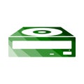 CD-ROM Icon Royalty Free Stock Photo