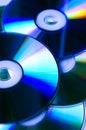 Cd's/dvd's Royalty Free Stock Photo
