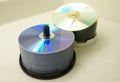 CD stack Royalty Free Stock Photo