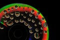 CD with Waterdroplets on Royalty Free Stock Photo