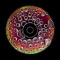 CD with Waterdroplets on Royalty Free Stock Photo
