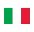 Italy flag. vector illustration eps10 Royalty Free Stock Photo