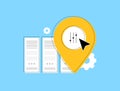 CDN content distribution network and high-speed server setup for fast content delivery. Optimize latency, caching and