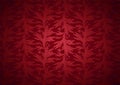 Vintage Gothic,royal background in red with classic floral Baroque pattern Royalty Free Stock Photo