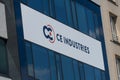 CE Industries Czech company sign