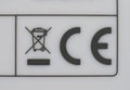 CE marking on product