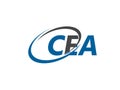 CEA logo, design, vector illustration Royalty Free Stock Photo