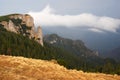 Ceahlau mountains in Romania