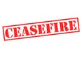 CEASEFIRE Royalty Free Stock Photo
