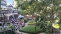 CEBU CITY, CEBU PHILIPPINES - JANUARY 18, 2019: people gathering for SINULOG show in Ayala terraces