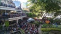CEBU CITY, CEBU PHILIPPINES - JANUARY 18, 2019: people gathering for SINULOG show in Ayala terraces