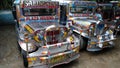 Cebu City, traditional Jeepneys of the Philippines Royalty Free Stock Photo