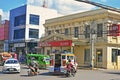 Bank of the Philippine Islands (BPI) bank facade in Cebu, Philippines